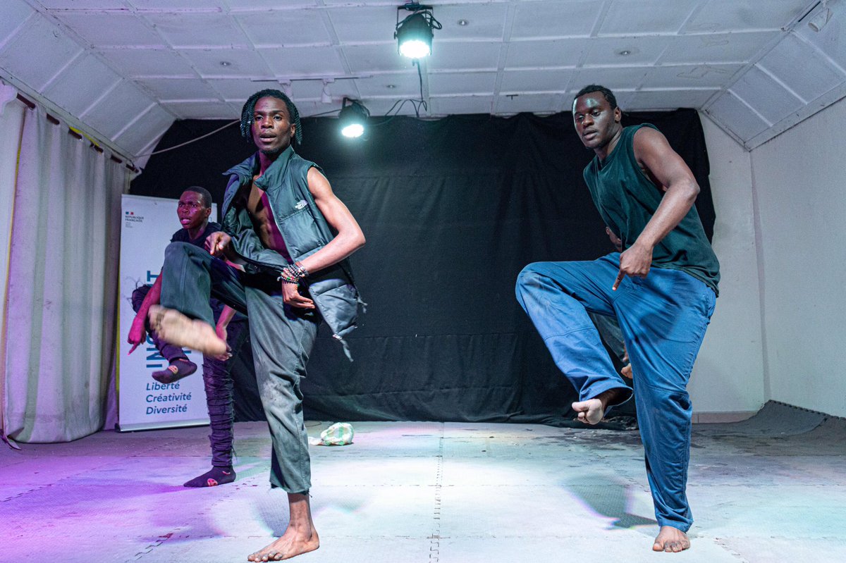 ifgoma's tweet photo. ✨ Retour en images ! ✨

Un grand merci à tous ceux qui ont assisté au spectaculaire show de danse "Liberté en Mouvement" par Team Brothers à l'If de Goma hier . Votre présence a rendu cet événement encore plus spécial ! 🎉💃🕺

#Danse #LibertéEnMouvement https://t.co/HWN1kgPiUX