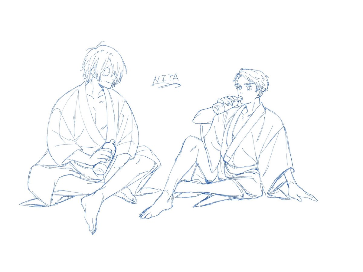 一昨日と昨日のスペースで描いた落書き ほんとにチャチャチャて描いたので見づらいかも 