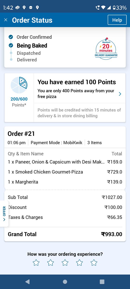 sandeeplath's tweet photo. @dominos_india @dominos what does one do if the order does not get dispatched even after 35 mins and the store does not answer your call even after several attempts? 
This is Dominos brigade Rubix, Jalahalli, Bangalore https://t.co/bIWutjeB1F