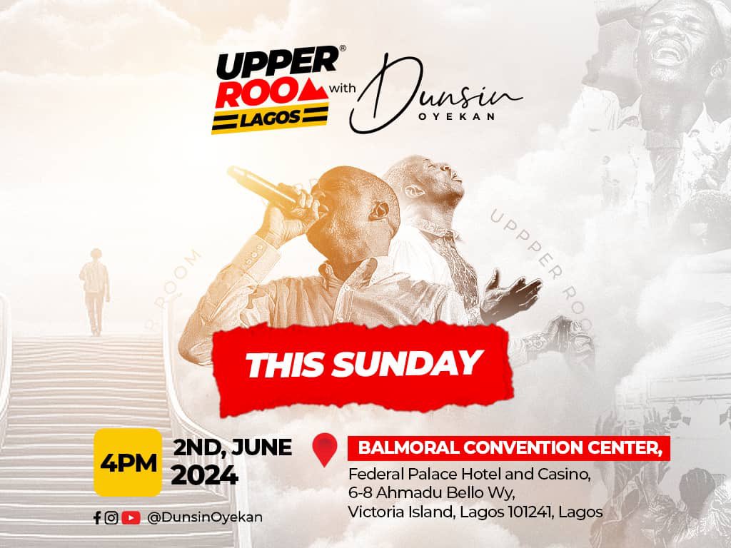 Where else will you be today if not here!💃💃💃💃

 #Upper Room_Lagos