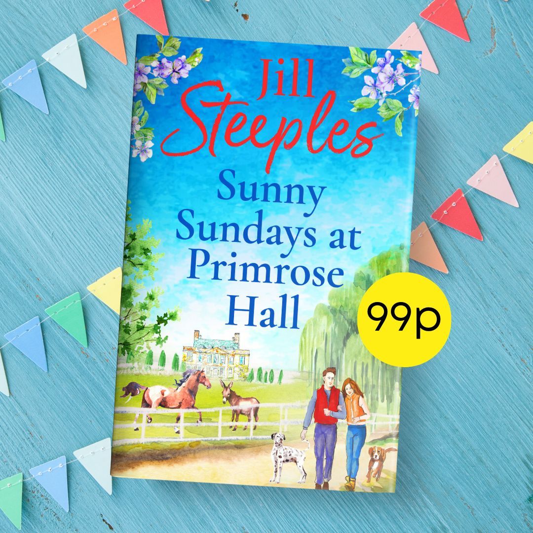 Sunny Sundays at Primrose Hall is on sale! Just 99p 🎉 ‘Heart touching fiction at its most dazzling’ ‘What a rollercoaster of a ride this book is!’ ‘A delightful journey of love, friendship, and new beginnings’ #booktwt #romancereads buff.ly/3Qlpk3J