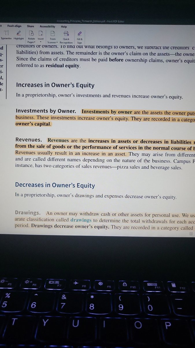 lkittendus7's tweet image. Lagi baca ulang accounting principle kieso. Nostalgia banget pusingnya kuliah, tapi sekarang gak pusing-pusing amat.
