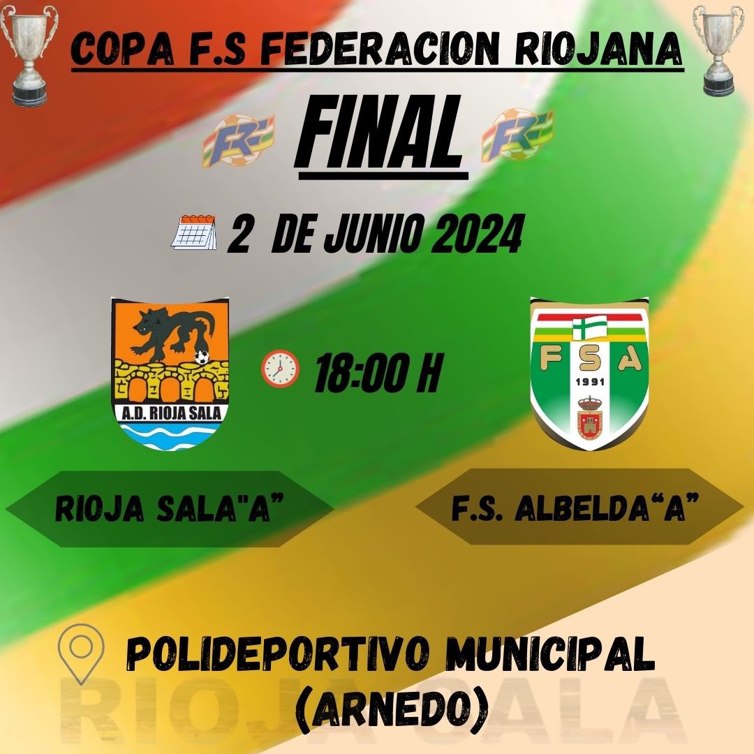 RiojaSala's tweet photo. COPA @fedriojafutbol | FINAL

Partidazo esta tarde en un nuevo clásico riojano. Siempre nos ha salido cruz pero ¿por qué no? Esperemos que a la tercera vaya la vencida.

Os esperamos a tod@s con las bufandas y las camisetas 🧡

Vamos Rioja!!! https://t.co/xfpiFKnaPM