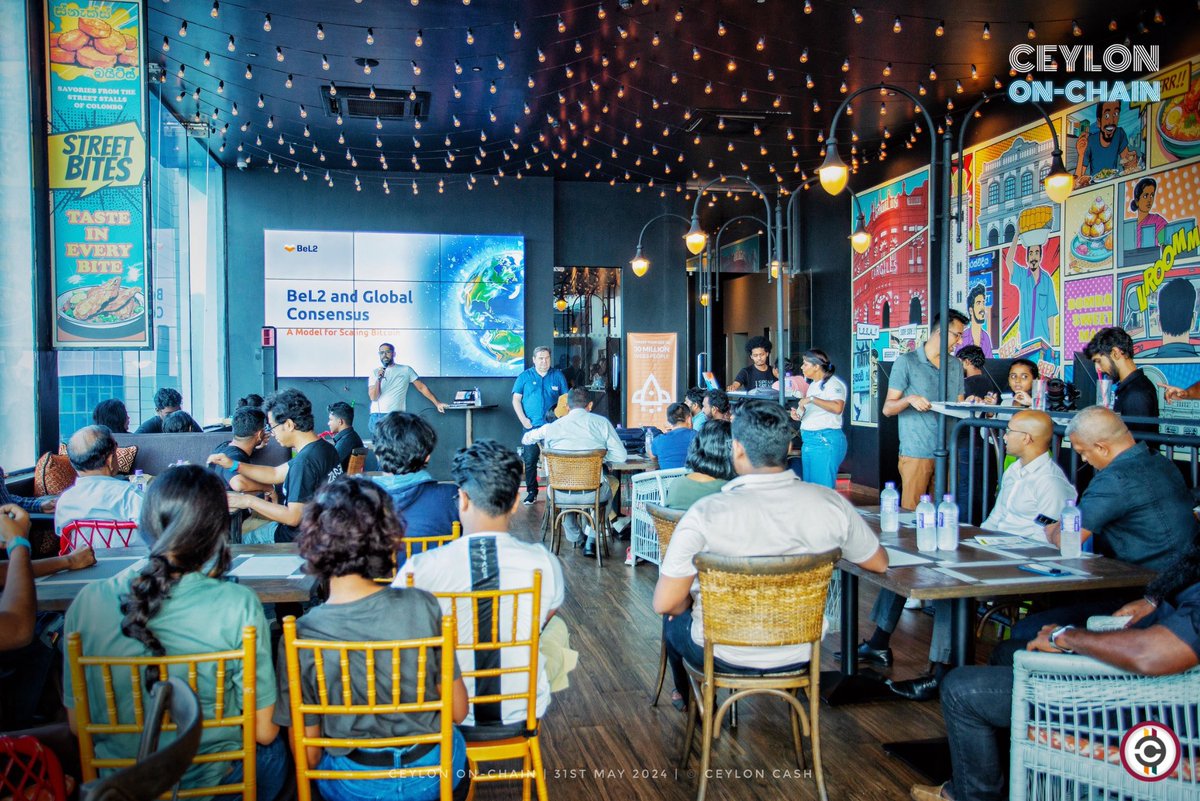 CeylonCash's tweet photo. π The Ceylon On-chain Event was a huge success! π
Itβs really glad to connected all the local web3 communities with global projects like @AdPodxyz, Yelo, @1AssetExchange , @ElastosInfo , @zk_agi , and @BrothersHoodDAO
#Blockchain #Crypto #CeylonOnchain #CeylonCash #Web3 https://t.co/SfQjcyCRTW
