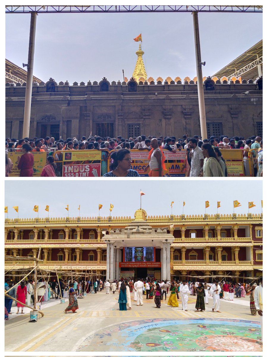Jash_suryaD8055's tweet photo. Feeling blessed 😇🙏🏻✨
#Manthralaya
ರಾಯರು 🙏🏻😍 https://t.co/ZVXe3rlGOo