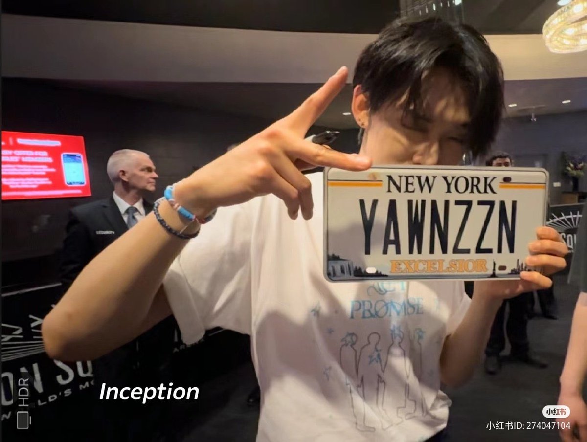 archivezzn's tweet image. yawnzzn with the famous yawnzzn license plate!