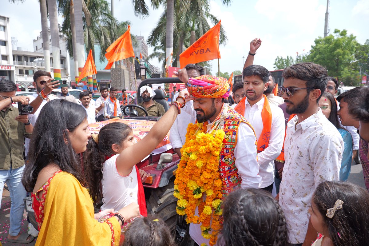 ABVP tweet media