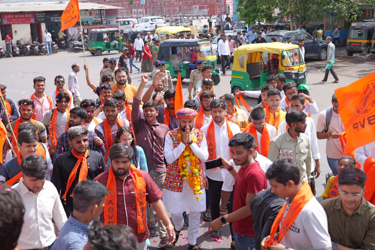 ABVP tweet media