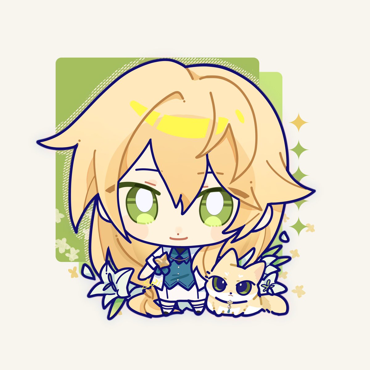 mizilone's tweet photo. 💚🐱#HonkaiStarRail #Luocha https://t.co/ipoTrg1TPH
