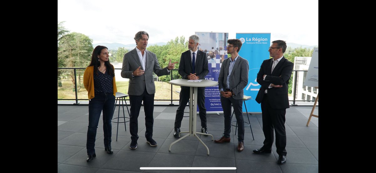 📍Au <a href="/CampusRegion/">Campus Région du numérique</a> du numérique  pour promouvoir et accompagner la transformation digitale et la maîtrise de l’IA générative avec les ateliers d’initiation de <a href="/simplonco/">ok</a>  
Un enjeu majeur pour <a href="/FranceTravail/">France Travail</a>  pour les demandeurs d’emploi et les entreprises.