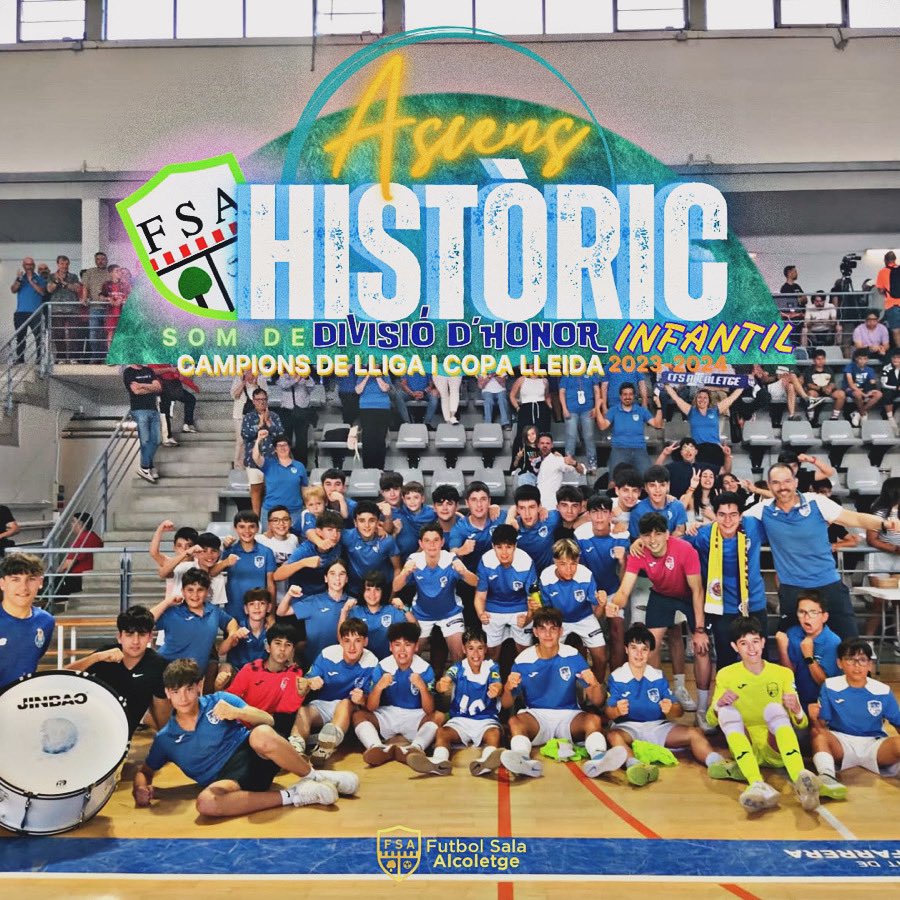 CFS_Alcoletge's tweet photo. SOM DE DIVISIÓ D’HONOR 💙💙 https://t.co/GzpydT4qQQ