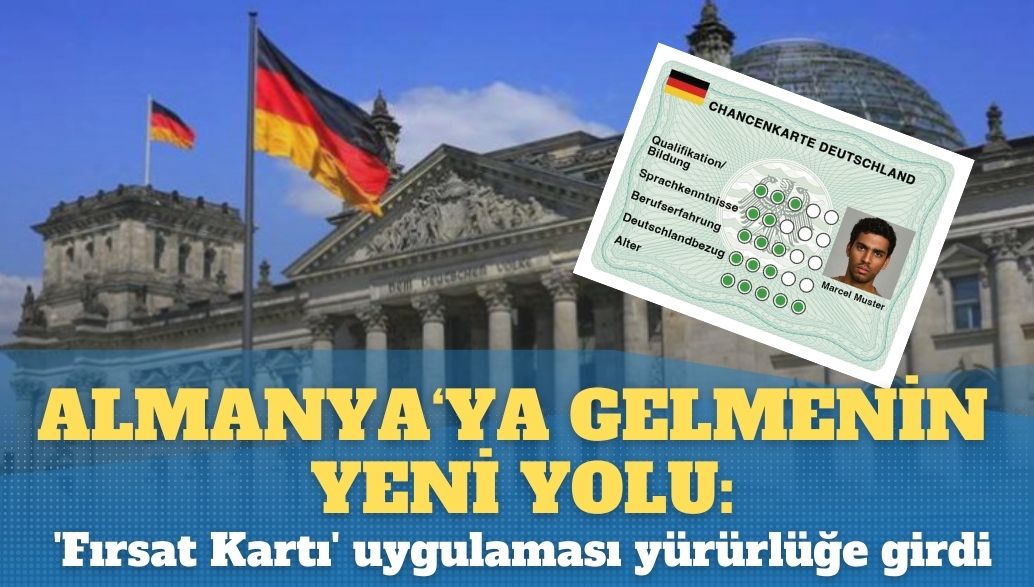 Almanyaya gelmenin yeni yolu: 'Fırsat Kartı' uygulaması yürürlüğe girdi aktifhaber.com/gundem/almanya…