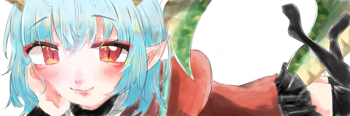 ukiuki3030's tweet photo. おとももちのヘッダー描いた😭
色塗り低迷期😭 https://t.co/UpBie4iJ18