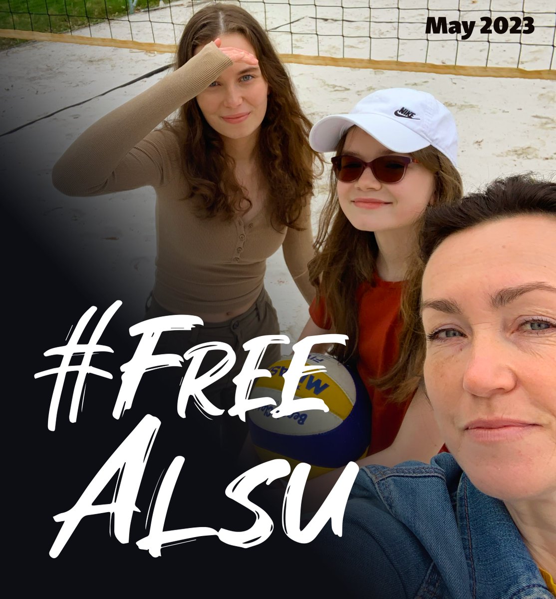 Today, June 2, marks one year since #Alsu was detained at Kazan airport and prevented from returning to her family in Europe after a two-week stay in Russia. This is the last selfie Alsu took with her kids a few days before her trip to Russia. The Russian authorities had known