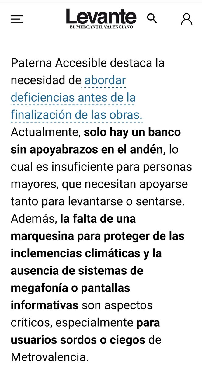 Ampliado el mobiliario del apeadero de la Vallesa (Paterna) <a href="/GVAfgv/">GVA FGV</a>