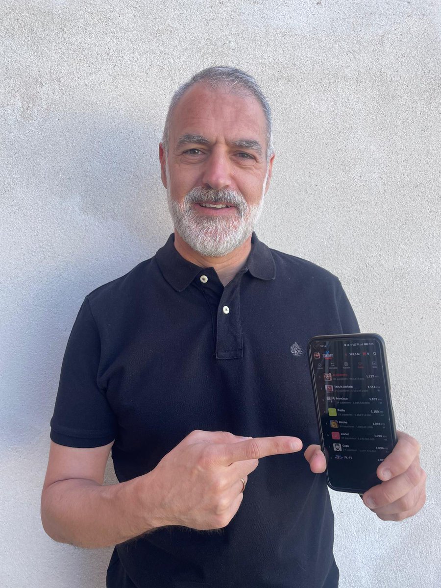 ¡Enhorabuena campeón! #MovistarFantasyMARCA 🔝⚽️🇪🇺