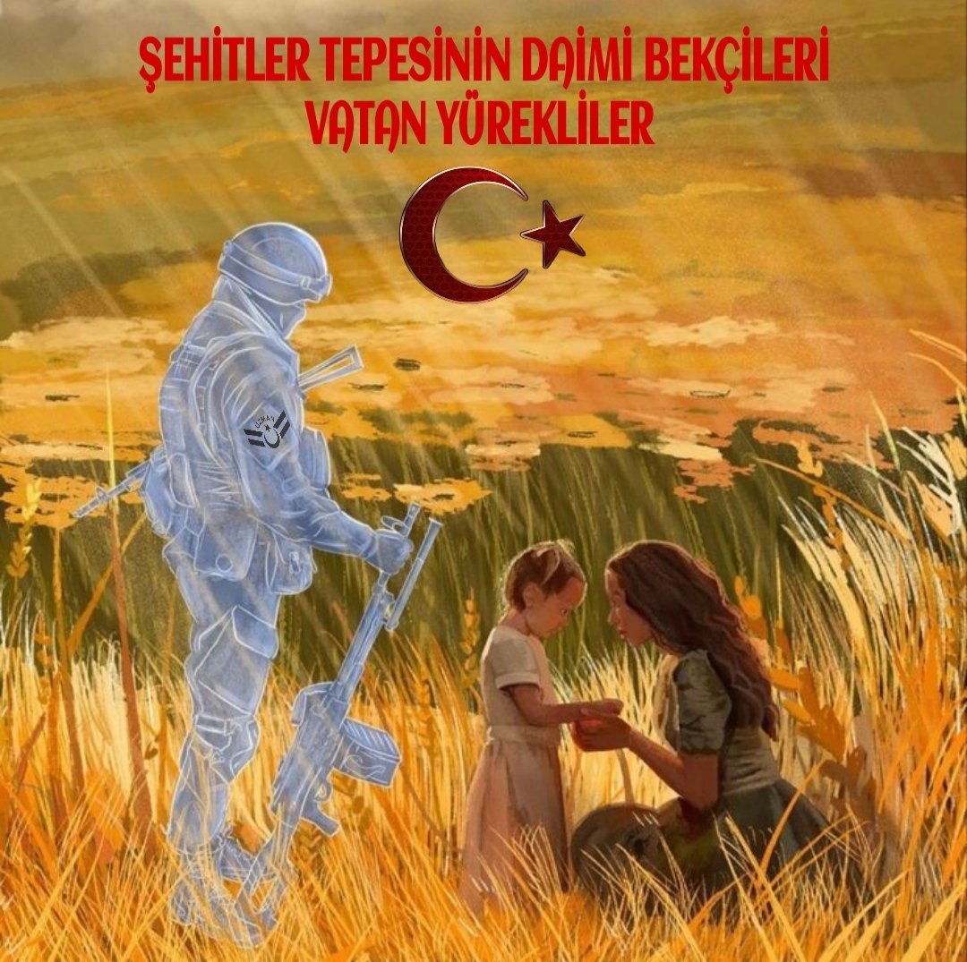 "Allah Allah!” deyip atılıp burçtan,
cihanı titreten arslanlar bizim,
gazamız uğruna devrilsin burçlar,
dökülen mukaddes al kanlar bizim"
Yiğitlerimiz  için 
"ADALET İSTİYORUZ"

38 yıllık özlem sona ersin..
Kahramanlar sevinsin artık..

<a href="/RTErdogan/">Recep Tayyip Erdoğan</a>
<a href="/alitilkici38/">Ali Tilkici 🇹🇷</a>
#UzmanÇavuş