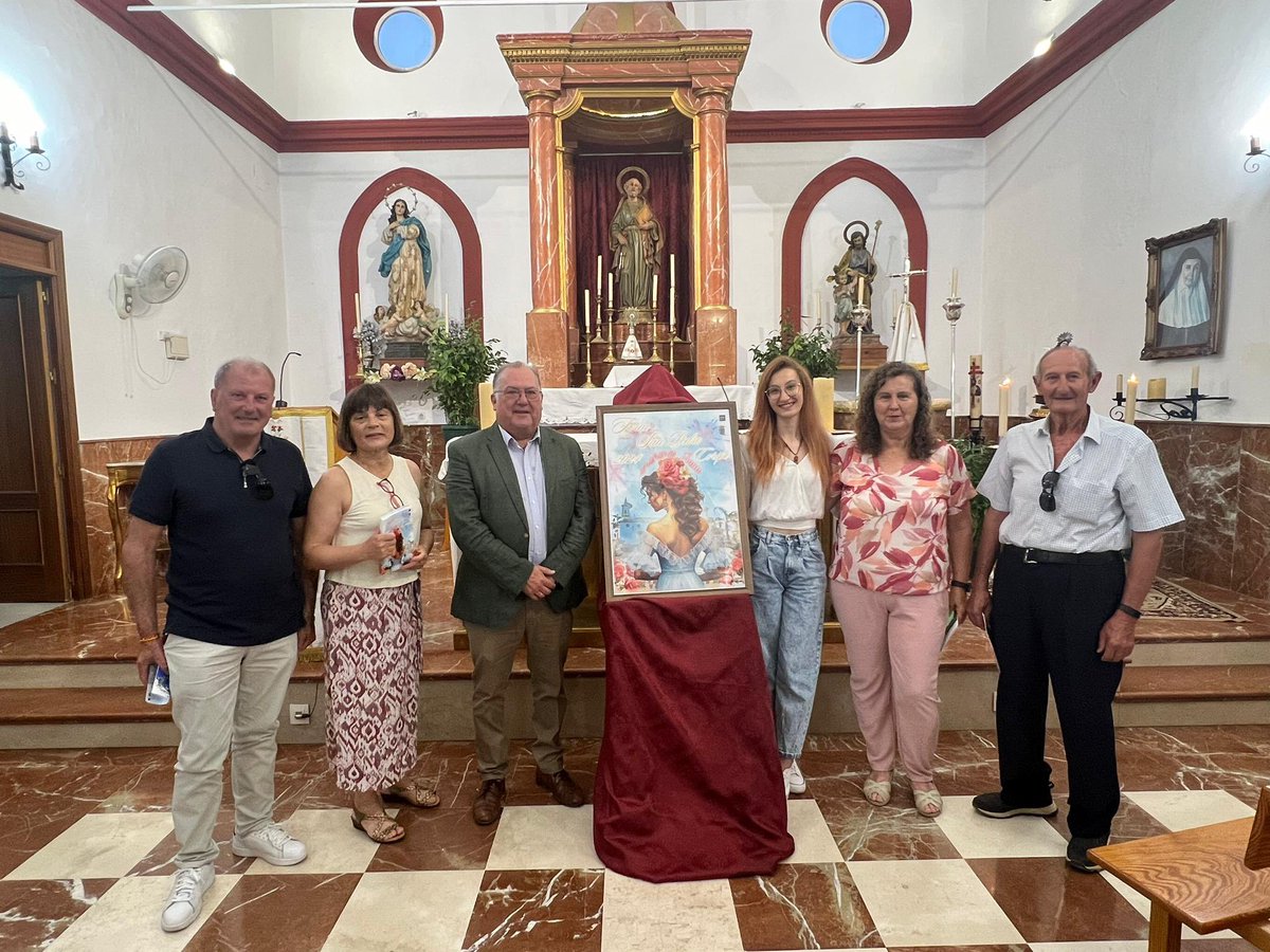 AytoCoripe's tweet photo. Anoche se presentó el cartel y el programa de nuestra Feria de San Pedro 2024 💃🏽
Desde queremos dar las gracias y la enhorabuena a Dña. Rocío Suárez por la creación y elaboración de este precioso cartel 🫶🏼
#FeriaSanPedro #feriacoripe2024 #tradiciones #junio2024 #coripe https://t.co/A6zRdxB3jy