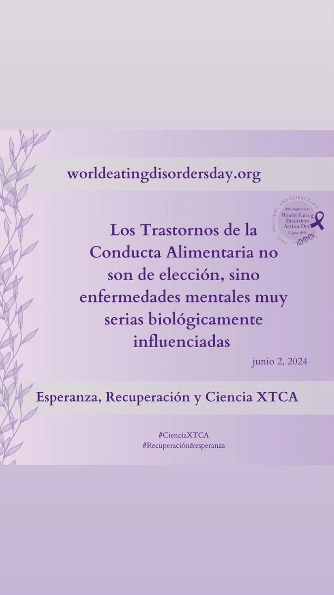 cometeelmundo8's tweet photo. Algunas ideas claves para entender los trastornos alimentarios en el #diamundialTCA #cienciaxTCA https://t.co/PCEp1m6Hx2