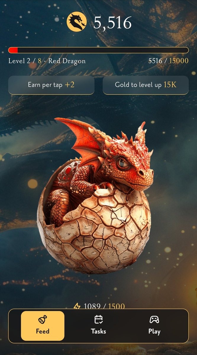 Dragonz Land adventurers, meet our new Tap-to-earn Telegram bot!

t.me/dragonz_land_b…

🌟 Grow your dragon from an egg to a legendary Golden Dragon.

🐉 Collect, trade, and level up Hero Cards featuring your favorite KOLs.

💳 Complete daily tasks to earn rewards and invite