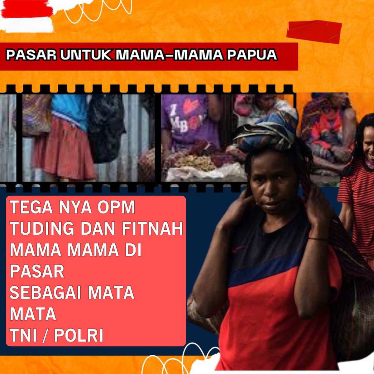 tikagusna's tweet photo. OPM tidak memiliki tujuan yang jelas apa yang sedang dilakukannya. Gerombolan OPM malah menuduh OAP sebagai mata-mata TNI-Polri.
#OPMPenjahatKemanusiaan #OPMBiadab #OPMPelanggarHAM #PapuaNKRI. https://t.co/voPI8qamQZ