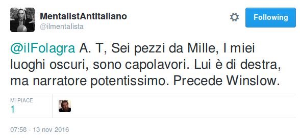 Così parlò Mentalista tweet media