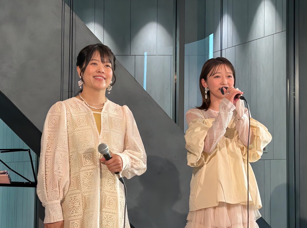 TAKAHIRO630826's tweet photo. THEATER MILANO-ZA
entertainment live vol.1
〖consado〗
素敵な歌声・可愛い笑顔・楽しい時間をありがとう💛🩷
#consado #優未 #武田レイナ
#THEATERMILANOZa
#EntertainmentLive https://t.co/uqsLWyyhT1