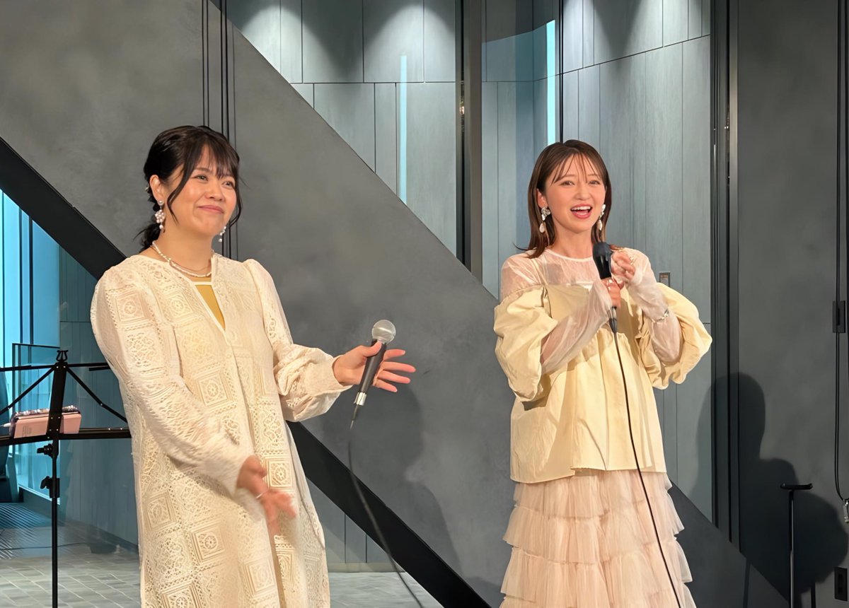 TAKAHIRO630826's tweet photo. THEATER MILANO-ZA
entertainment live vol.1
〖consado〗
素敵な歌声・可愛い笑顔・楽しい時間をありがとう💛🩷
#consado #優未 #武田レイナ
#THEATERMILANOZa
#EntertainmentLive https://t.co/uqsLWyyhT1