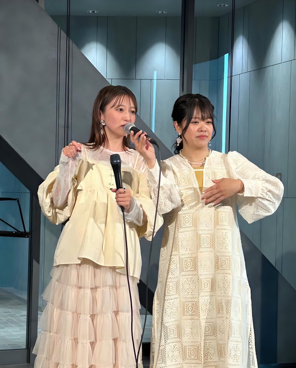 TAKAHIRO630826's tweet photo. THEATER MILANO-ZA
entertainment live vol.1
〖consado〗
素敵な歌声・可愛い笑顔・楽しい時間をありがとう💛🩷
#consado #優未 #武田レイナ
#THEATERMILANOZa
#EntertainmentLive https://t.co/uqsLWyyhT1