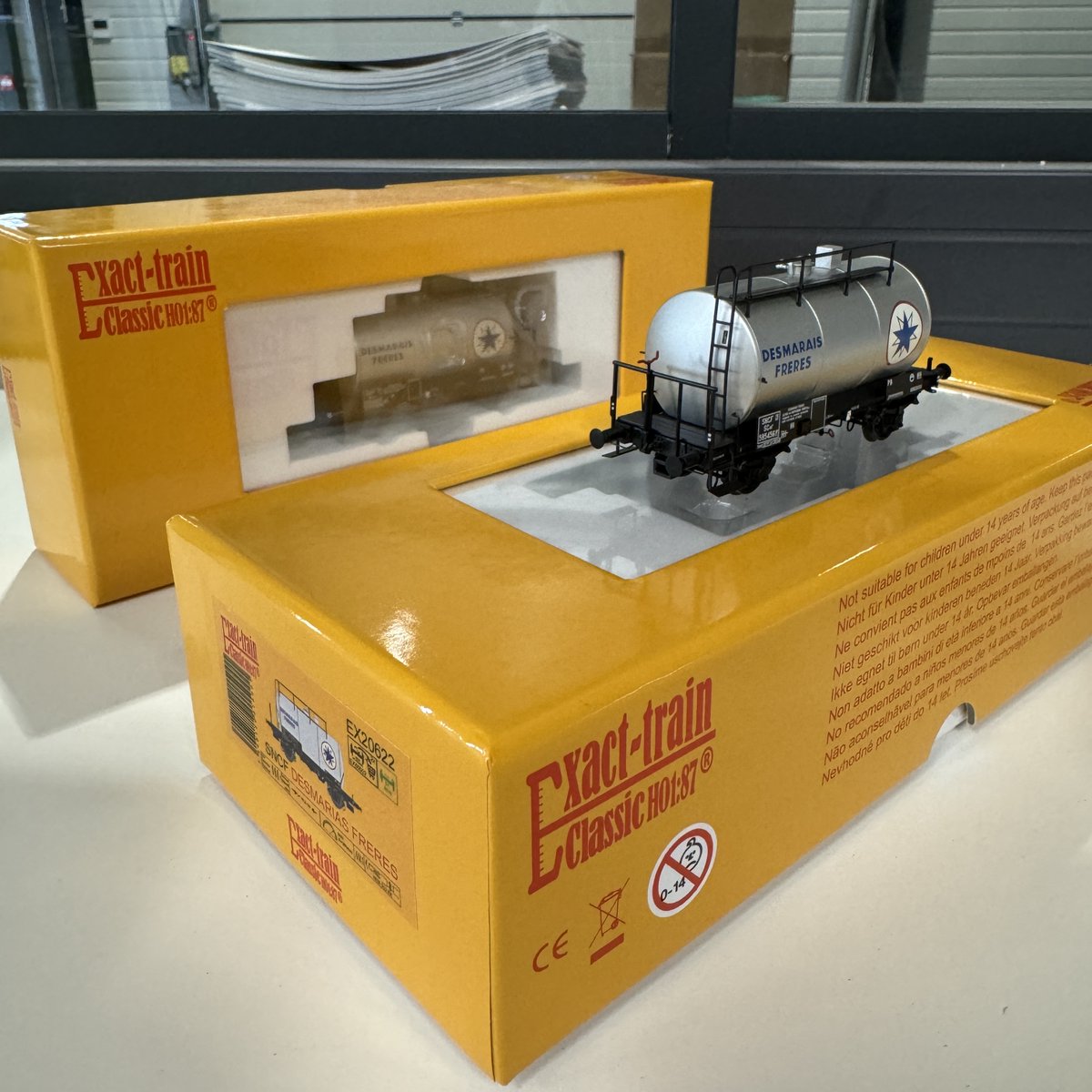 JModelisme's tweet photo. 🚂 Arrivage Exact Train HO 1/87.
🦊 Sharky a beaucoup travaillé ces dernières semaines, il a pris une semaine de congé bien méritée 😉
Cliquez-ici pour découvrir les produits 👉 https://t.co/04VhjRbvFI
#ExactTrain #ModelismeFerroviaire #TrainsMiniatures #ModelRailroading https://t.co/j6qF9dIC1n