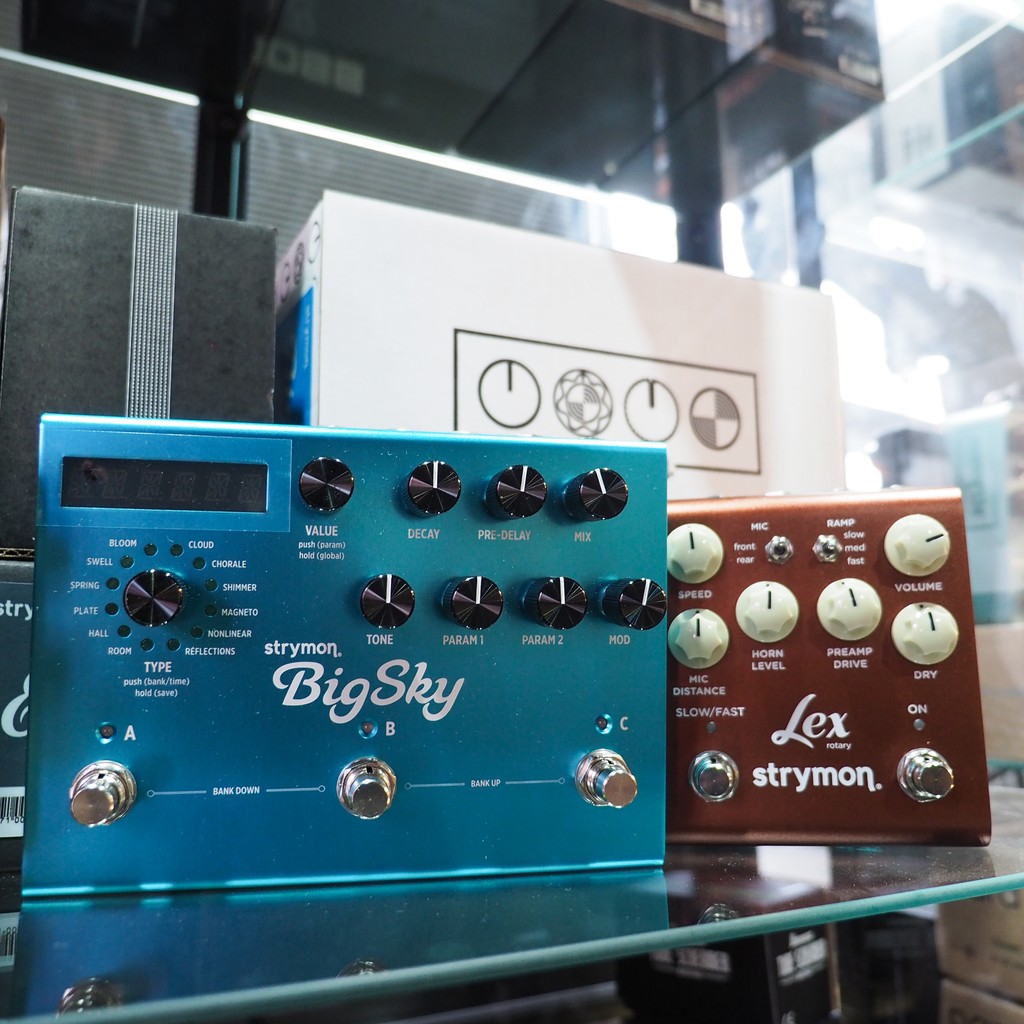 Providing some of the most popular pedals in the music world 🌎 It's Strymon!

From delays and reverb to compressors and boosters, they make some of the most iconic pedals 👀

Do you own any Strymon pedals? 🛒 bit.ly/3UuGxsC