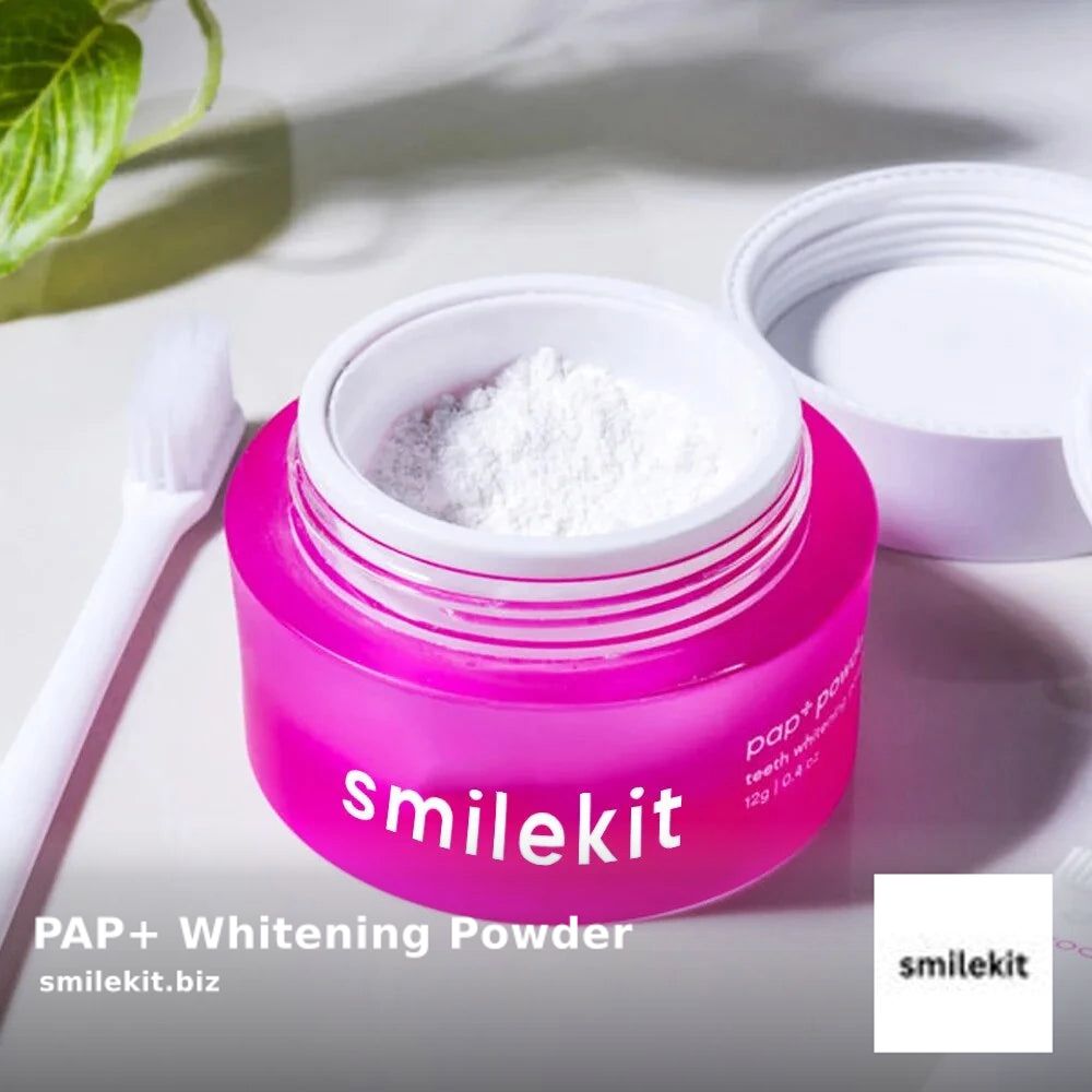 Ready to flash that winning smile? 😁✨ Introducing the PAP+ Whitening Powder by Smilekit! Fast results, gentle on enamel, and perfect for sensitive teeth. Buy 2, get 1 FREE! Plus, enjoy free same-day shipping for orders before 23:59. Only $25! smilekit.biz/products/pap-w… #WHITENING