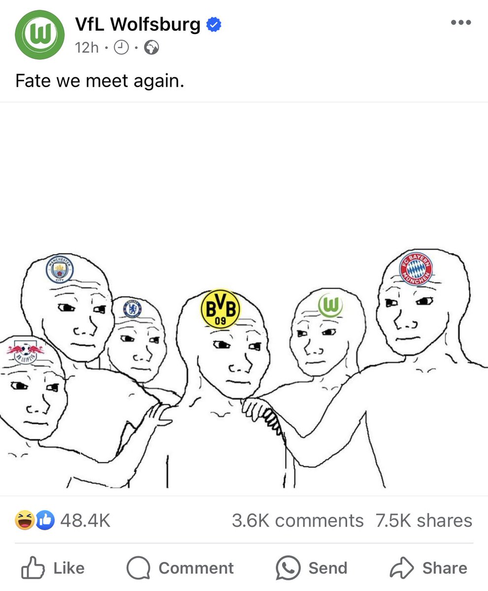 theMadridZone's tweet photo. Wolfsburg on Facebook 😅 https://t.co/CQVMdsuSsw