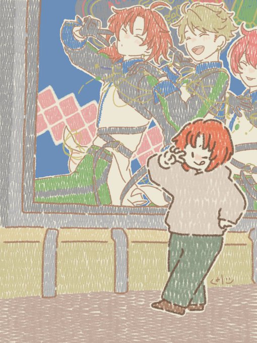 「multiple boys red hair」 illustration images(Latest)