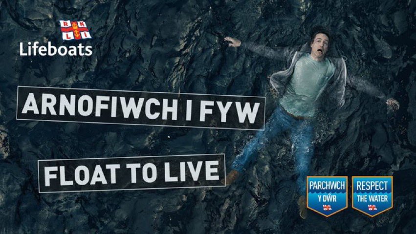 NorthWalesFire's tweet photo. 🌊If you ever fall into water, fight your instinct to thrash around. Lean back, extend your arms and legs, and move them gently to help you float until you can control your breathing. Then shout for help or swim to safety. #BeWaterAware #RespectWater #FloatToLive https://t.co/8u56xRgmlX