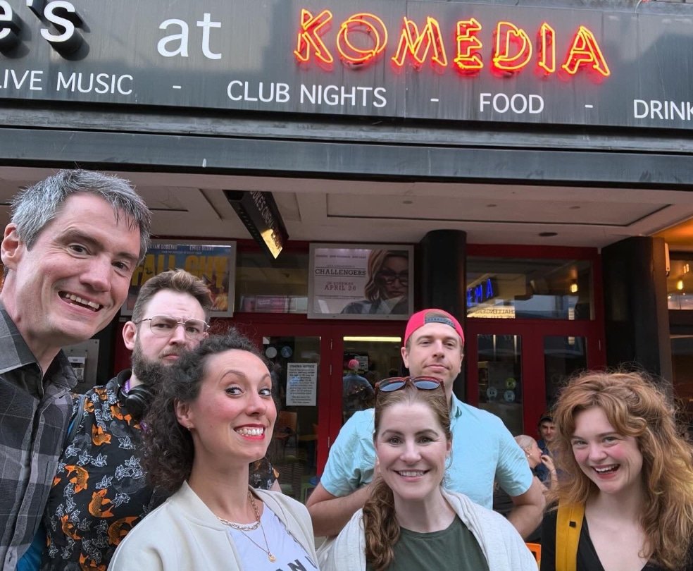 CrimeSceneImpro's tweet photo. CSI Brighton. 

Four fantastic sold out shows @KomediaBrighton this @brightonfringe

Mirth meets murder in the world's daftest AWARD-WINNING comedy whodunnit.

Thank you Brighton detectives.

No one knows who the killer is, not even the cast.

#FindYourFringe https://t.co/AKkkk1AKxJ