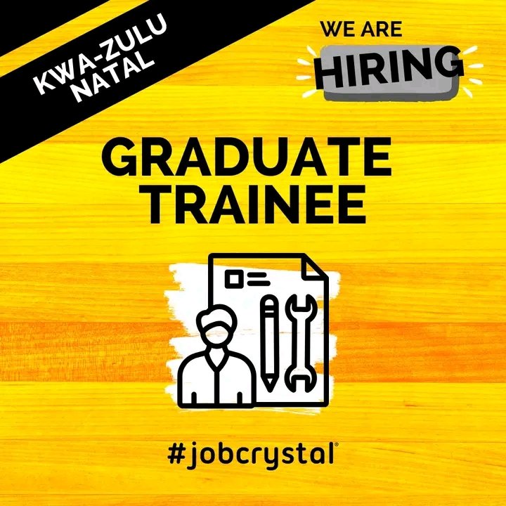 NthabelengDlam3's tweet photo. To learn more and apply, follow this link -> https://t.co/V11rY3Hx16

#jobcrystal #employmentopportunities #nowhiring #jobseekers #jobhunt #hiringnow https://t.co/qgaJiEliuv