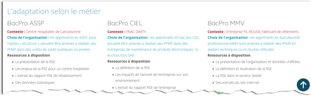 ECerpeg's tweet photo. Éco-Gestion 💡"La démarche #RSE". Nous vous proposons 3 approches du thème selon le métier #BacProASSP #BacProCIEL #BacProMMV #ecogestion
https://t.co/LvCJvN6s7r https://t.co/Y35z1tw7wl