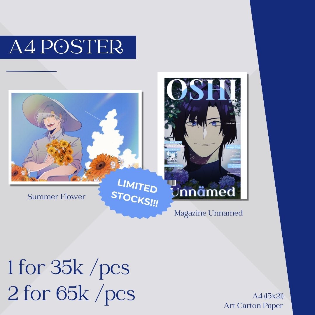 Maaaaarchyy's tweet photo. [Likes and RTs are highly appreciated! 💙🤍] 

Pre order via Mail Order is now open (🇮🇩 Local only) 

🤍PO Period: 2 - 15 June 2024
💙 Shipping from Depok via TIKI: start from 23 June 2024
🤍Fandom: Unnämed/U-san
💙Link in thread! 

#cf18 #postcomifuro18 #mailordercf18 https://t.co/Kg9i1Dav3s