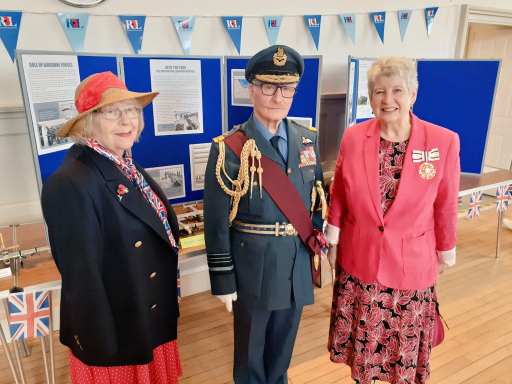 80th D-Day Anniversary Event 
Honoured to be ask to open this Event at Bramhope Village Hall organised by the Royal British Legion. Lots of good stalls &amp; activities. We'll done to all involved.