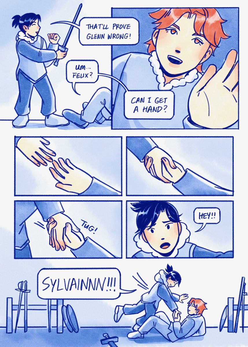 8amtrain's tweet photo. deja vu (1/3)
for #sylvainbdaypregame
warning for major character death https://t.co/91THLJF854