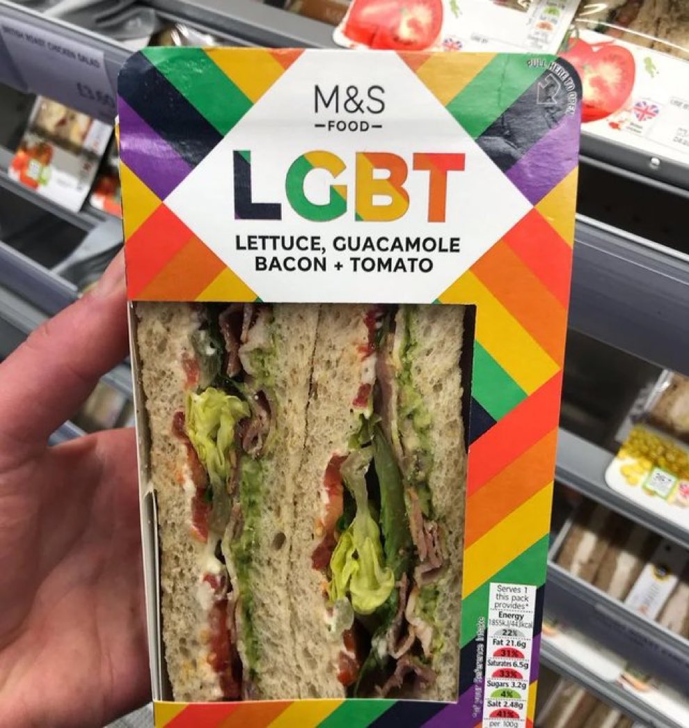 louta1's tweet image. 👌 Excellent !
Dans tous les sens du terme
#MarkAndSpencer
#Pridemonth