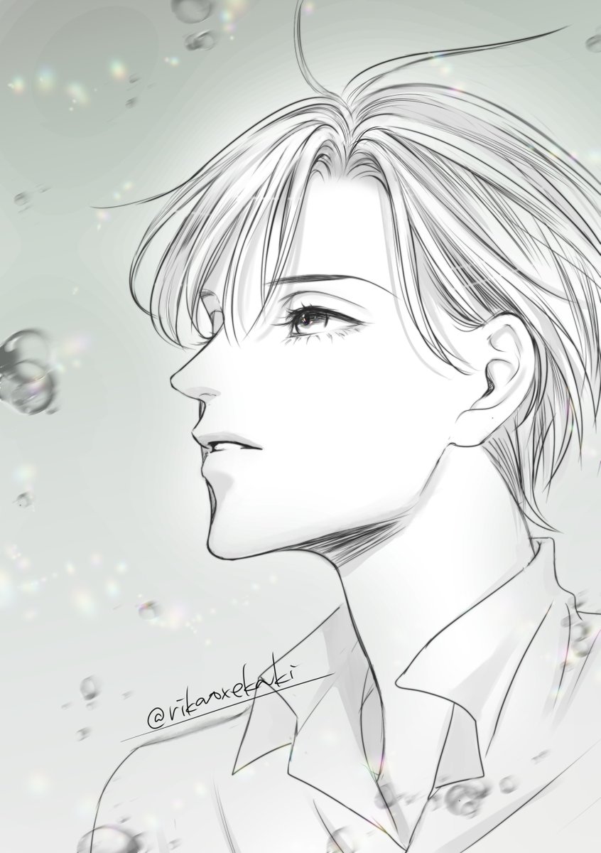 時間がないときは昔の絵をいじってみたりして、描いた気になるマンです。

来月には薪さんに逢える…?! 