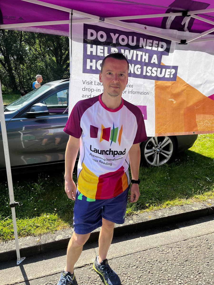Launchpad_RDG's tweet image. Poised and in the zone! Phil, our fab trustee is running in the Green Park 10K today #homeless #charity #ChallengeEvent #running #TeamLaunchpad