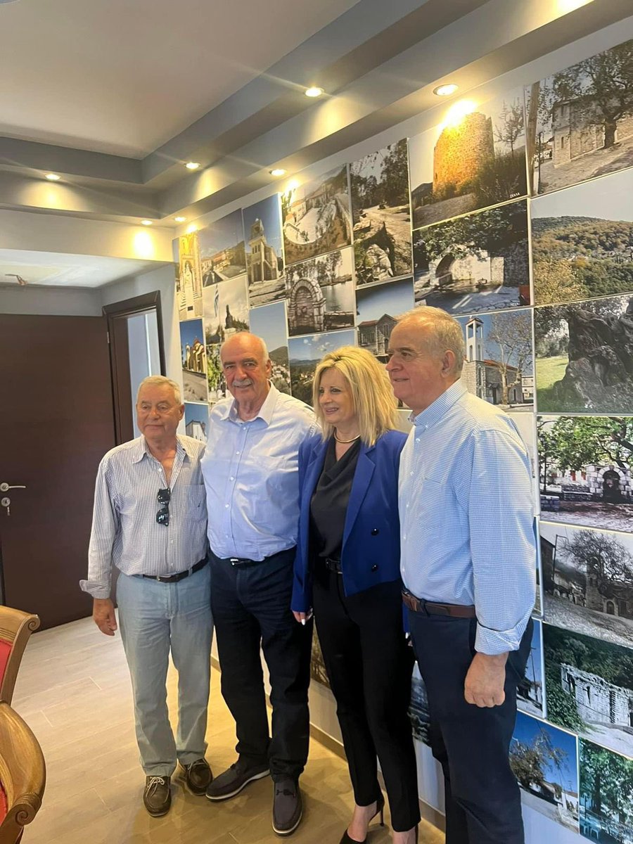 v_meimarakis's tweet photo. Επισκέφθηκα το Δημαρχείο Οιχαλίας (Μελιγαλά) &amp;συναντήθηκα με τη Δήμαρχο Παναγιώτα Γεωργακοπούλου &amp;μέλη του ΔΣ,παρουσία του βουλευτή Γιάννη Λαμπρόπουλου.Συζητήσαμε για τα ευρωπαϊκά προγράμματα &amp; τον σημαντικό ρόλο της τοπικής αυτοδιοίκησης στη διαμόρφωση των ευρωπαϊκών πολιτικών. https://t.co/OTyVCsSyEo