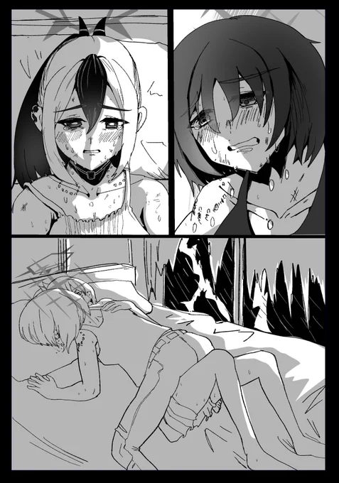 #ブルアカ  #ブルーアーカイブ
『カヨミサ従姉妹概念4話』 
  ⇩本編はfusetter 