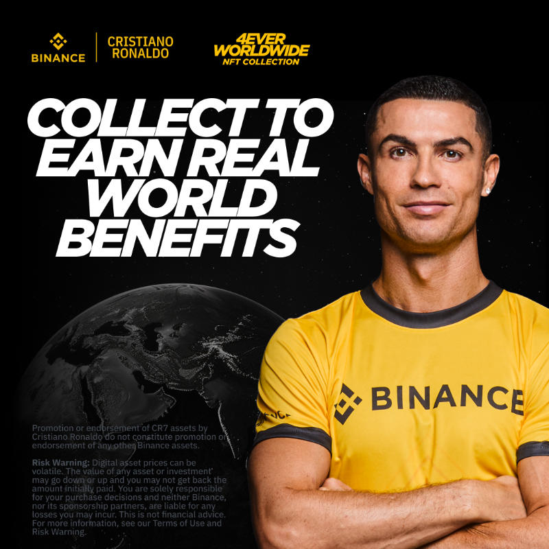 binance's tweet photo. Save the Date.  
7 NFTs. 
3 Dates. 
Real World Benefits. 
Exclusively with Binance NFT. 

Madeira, Lisbon and Manchester available now 👉