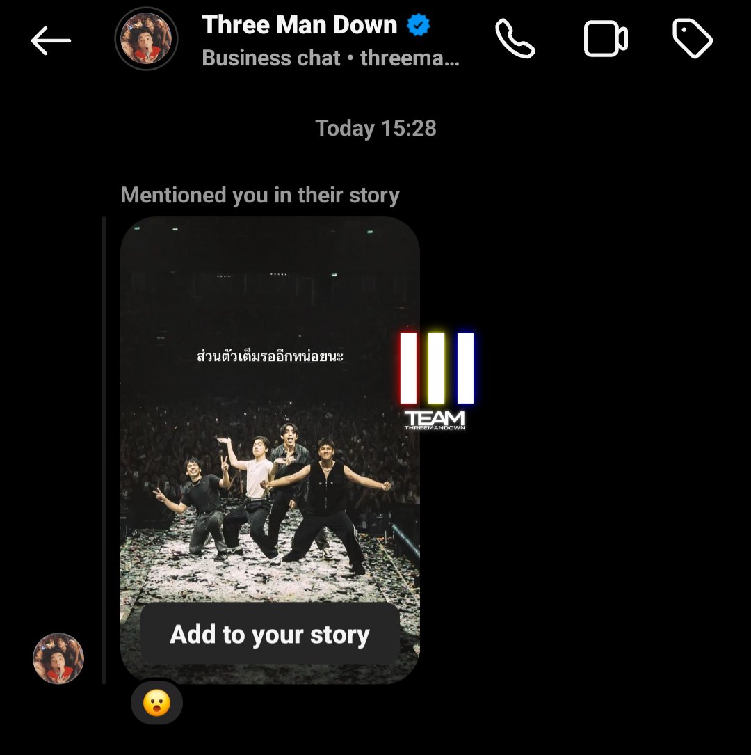 teamtmdph's tweet photo. Filo TMD Fans! 🇵🇭
Three Man Down just tagged us on their recent IG story and wants us to relay this message to you! 🫡
"Personally we're still full (in terms of their schedule), so you have to wait for little bit na."
Where else can we get this kind of assurance? Only from TMD!
While waiting for them to come back to the Philippines, Team TMD PH will be holding more events for both the band and the members. We also encourage everyone to start #iponing as early as now!
And with that, we guess we can finally and confidently say, see you again soon @threemandown! 🇵🇭
#teamTMDPH