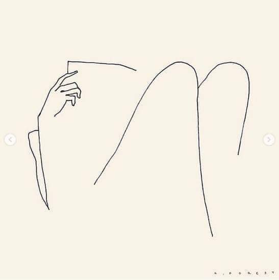 Domingo (amo la economía de trazos de Frèdèric Forest)