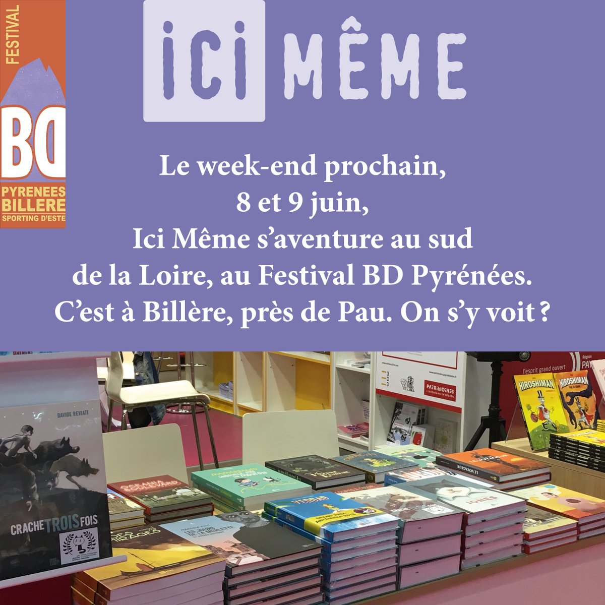 Bérengère d'Ici Même (@icimemeeditions) on Twitter photo 